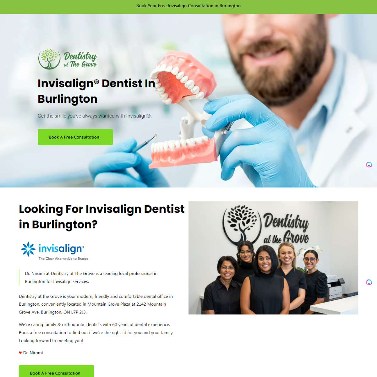 Dental web design and dental SEO Mississauga
