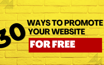 30 Ways To Promote Your Website For Free